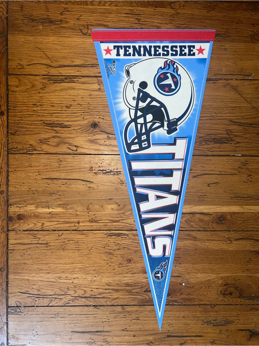 Tennessee Titans Blue Pennant Wall Decor